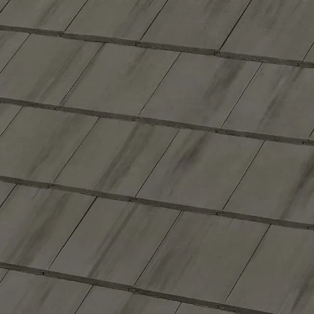 Slate flat-profile tile sample